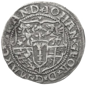 Brandenburg Prussia, Johan Georg, 1577 penny (1/21 thaler) Berlin, BRAND