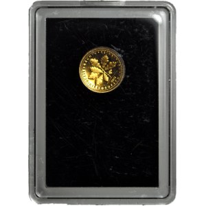 Niemcy, medalik 2013 r., muzeum w Berlinie, złoto 585, 028g.