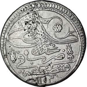 Turecko, Mahmud I., Kurus, AH1143/ 1731