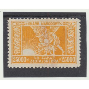 National Treasury, 25,000 Marks 1920-24, For purchase of gold and silver