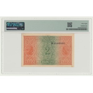 2 marques 1916, général, série B, pas de fractures