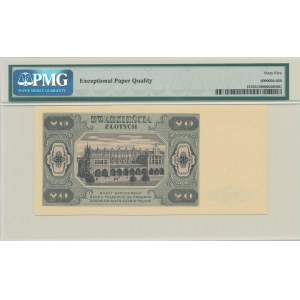 20 zlotych 1948, ser. BZ, rare and last of the series, Gucwa G4