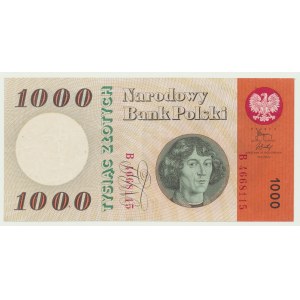 1,000 Gold 1965, rare B series from actual circulation