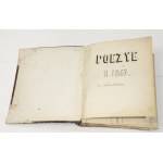 WINCENTY POL - POEZYE R. 1867 - manuscript