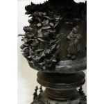 A 19th century Japanese ladle, converted into a vase