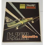 Mały Modelarz 9/1991 Me 262 "Schwalbe" fighter plane.