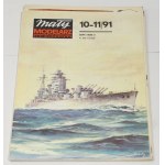 Small Modeler 10-11/1991 British battleship "Rodney".