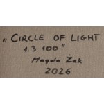 Magda Żak (née en 1987), Cercle de lumière 1.3.100, 2026