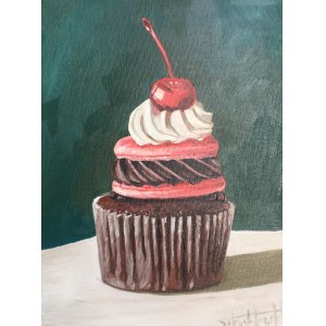 Szymon Kurpiewski, Every day painting Cupcake #5