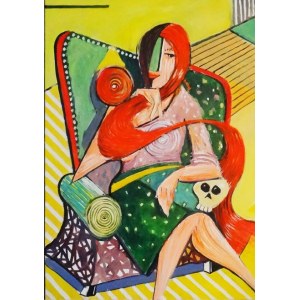 Tomasz Kuran, Mary Magdalene's Meditation on Life, 2021