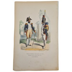[VERNET] Sergent de Chasseurs a pied... / Sierżant Pieszych Strzelców Konnych.. grafika