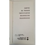 ZABYTKI NA TRASACH TURYSTYCZNYCH WOJEWÓDZTWA KRAKOWSKIEGO concept of a guide Janusz Smólski, wyd.1975