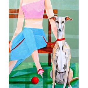 Sandra Chojnowska, Dog relaxation, 2025