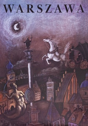 Józef Wilkoń, Plakat Warszawa