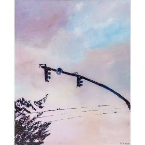 Yuliya Stratovich, Green light, 2021