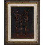 Alfred ABERDAM (1894-1963), Trzy tancerki