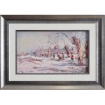 Janusz BĘBEN (20th century), Winter Landscape, 2003