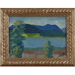 JOHANSON (20th century), Landscape, 1948