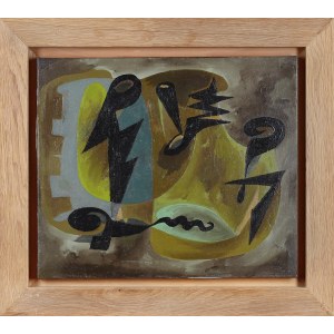 Władysław ŁOPUSZNIAK (1904 - 1996), Green abstraction
