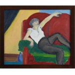 Dominika MAKOWSKA (XX w.), Siedząca kobieta, 1998