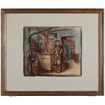 Wacław WĄSOWICZ (1891-1942), Scena we wnętrzu, 1932