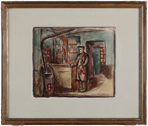 Wacław WĄSOWICZ (1891-1942), Scena we wnętrzu, 1932