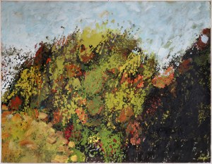 Daniel WEGNER (ur. XX w.), Pejzaż Lesko II, 1991