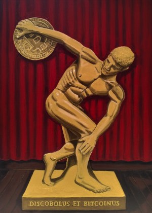 Maciej Majewski (1977), Discobous Et Bitcoinus / Złoty chłopak i bitcoin, 2025