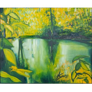 Bartłomiej Kulpa (né en 1997), Memory from a Pond, de la série Journey through a Dream, 2025.