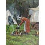 Mikołaj Antolak (ur. 2003), Scena z obozowiska 1410, 2025