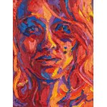 Kati Dobrogo (ur. 1988), Red / Autoportret, 2018