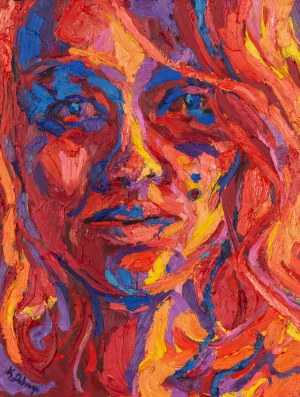 Kati Dobrogo (ur. 1988), Red / Autoportret, 2018