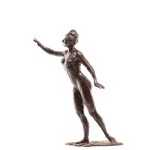 Edgar Degas (1834 Paryż - 1917 Paryż), Tancerka, wielka arabeska, pierwszy raz (Danseuse, grande arabesque, premier temps)
