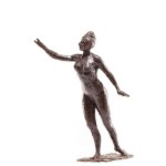 Edgar Degas (1834 Paryż - 1917 Paryż), Tancerka, wielka arabeska, pierwszy raz (Danseuse, grande arabesque, premier temps)