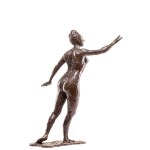 Edgar Degas (1834 Paryż - 1917 Paryż), Tancerka, wielka arabeska, pierwszy raz (Danseuse, grande arabesque, premier temps)
