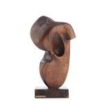 Zofia Wolska (1934 Zagnańsk near Kielce - 2016 ), Figure, 1960s-70s.