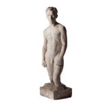 Jan Cykowski (1915 - 2006 ), Man standing in water
