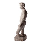Jan Cykowski (1915 - 2006 ), Man standing in water