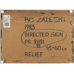 Bohdan Załęski (1930 - 2015), Relief, 1983