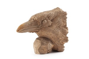 Ludwik Puget (Puszet) (1877 - 1942 ), Głowa kruka, 1904