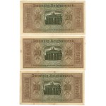 Germany, set of 8 banknotes, 20 marks, 1940–1945
