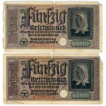 Germany, set of 7 banknotes, 50 marks (1940–1945)
