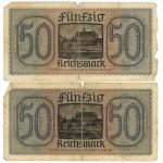Germany, set of 7 banknotes, 50 marks (1940–1945)