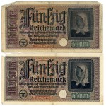 Germany, set of 7 banknotes, 50 marks (1940–1945)