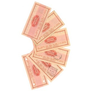 PEWEX, 2 centy, 1969, série FO, GO, Eo, sada 6 kusů