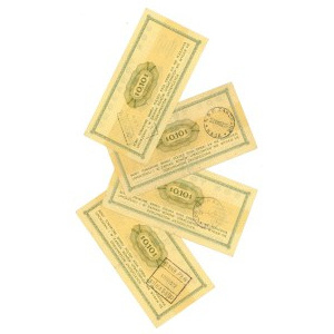 PEWEX, 10 cents, 1969, GB, FB, and Eb series, set of 4