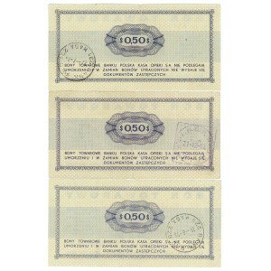 PEWEX, 20 centov, 1969, série Ec, FC, GC, sada 3 kusov
