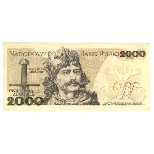 2.000 zloty del 1977, serie A, ABBASTANZA RARE