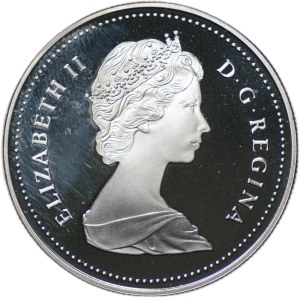Canada, 1 dollar, 1986, Vancouver's 100th anniversary