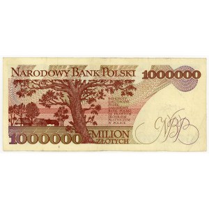 1,000,000 zlotys, 1991, Series F